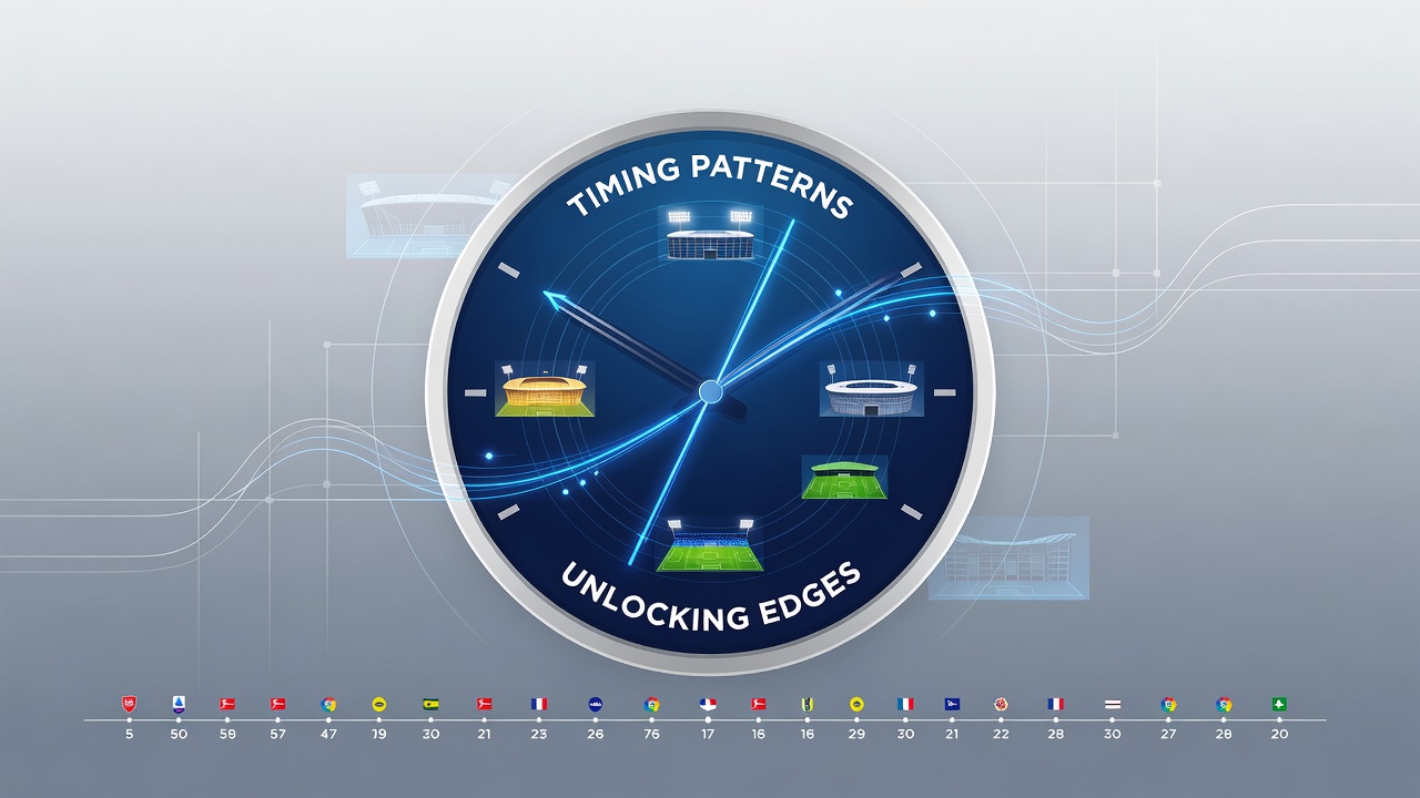 Infographic illustrating substitution timing and momentum changes in Championship and Serie A matches during 2025/26