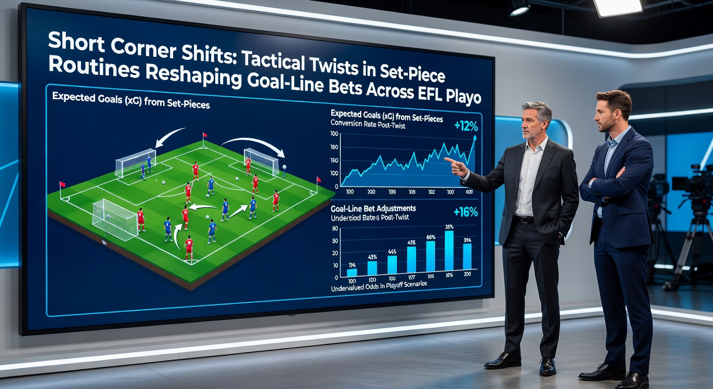 Serie A survival clash showing a short corner routine unfolding, with the ball worked short to a winger who delivers a precise cutback for a goal