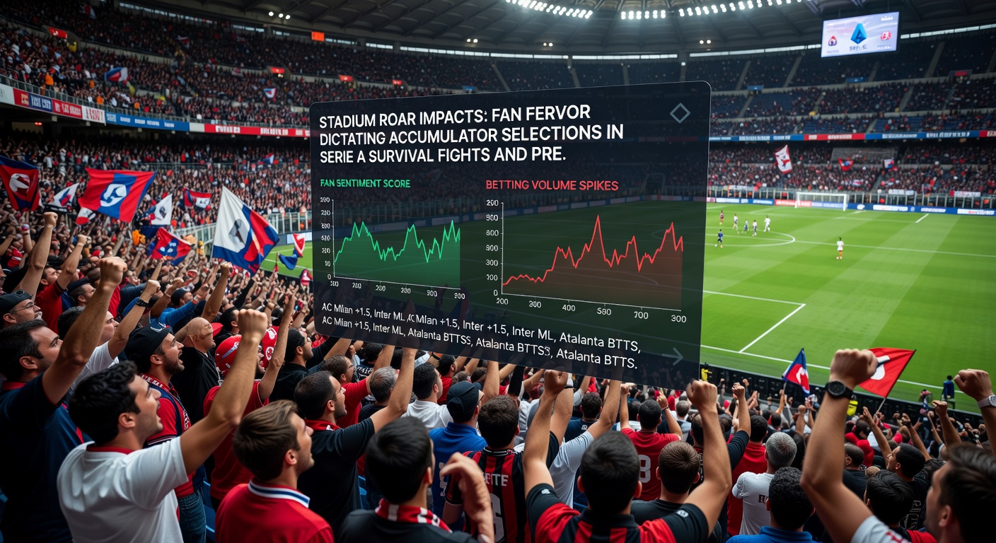 Premier League stadium packed with roaring fans during a title-deciding match
