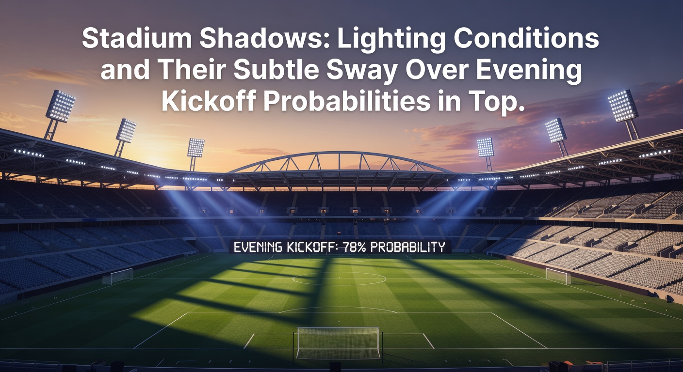 Detailed view of football pitch showing contrasting light and shadow zones affecting player movement